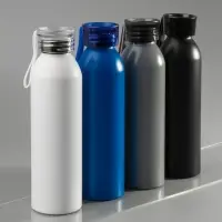 Бутылка для воды Brooke, матовая серая