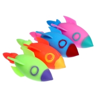 Антистресс сквиш мялка &laquo;Ракета&raquo;, с пастой, цвета МИКС, в шоубоксе