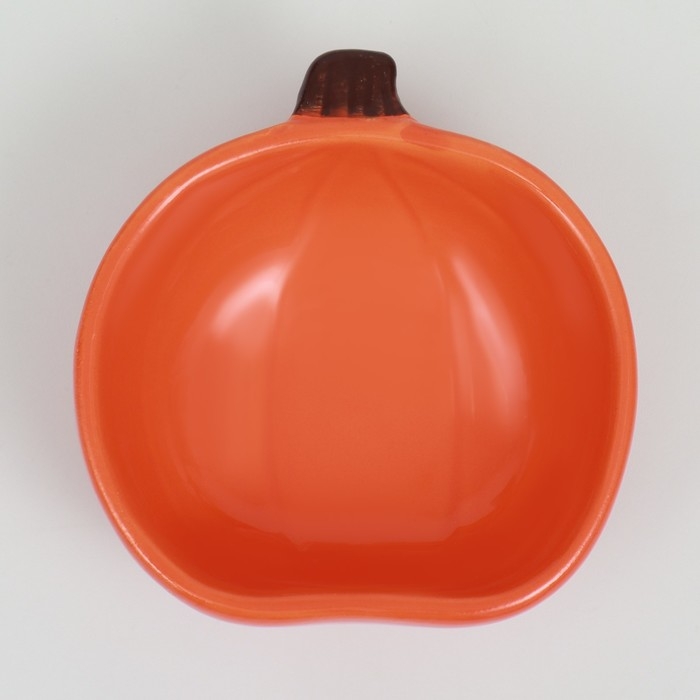 Миска керамическая для грызунов "Тыква" 10 х 10 х 4,3 см