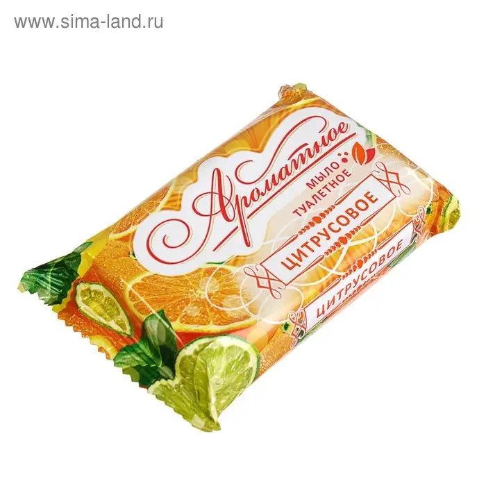 Мыло туалетное &laquo;Ароматное&raquo; Цитрусовое, 100 г