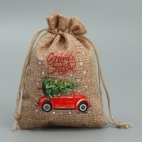 Мешок с термонаклейкой &laquo;Спешу к тебе&raquo;, 10 х 14 см +/- 1.5 см