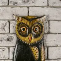 Настенное панно "Сова" 48х20х2,5 см