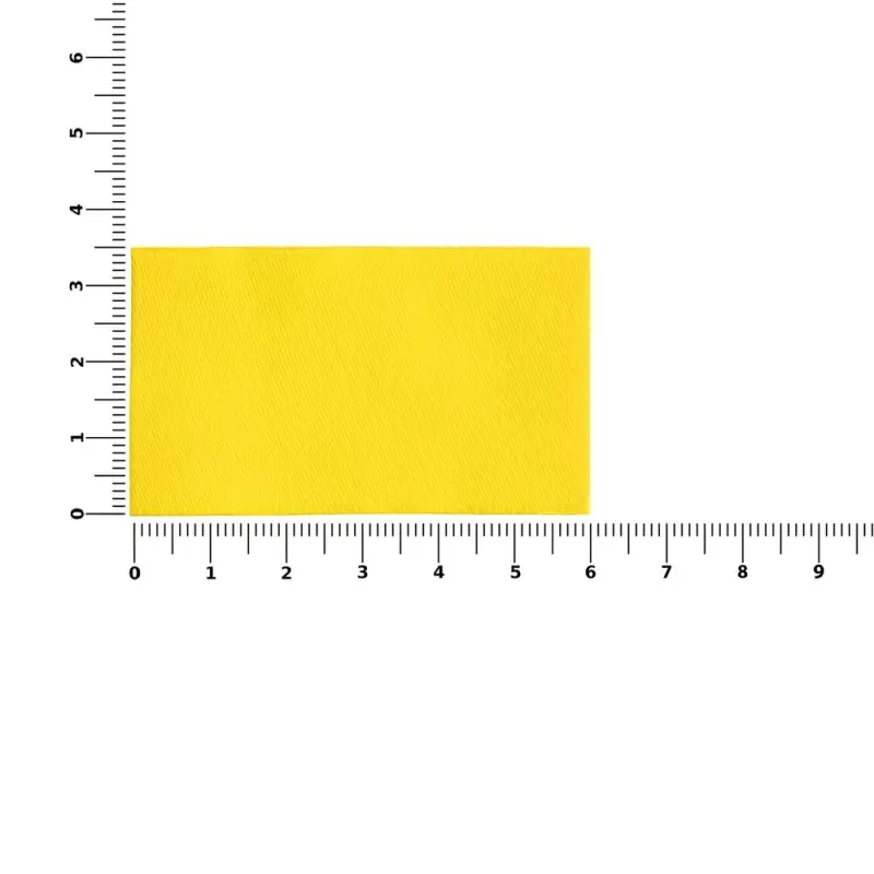 Лейбл тканевый Epsilon, M, желтый