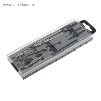 Готовальня GLOBUS Junior, 7 предметов, в футляре Готовальня GLOBUS Junior, 7 предметов, в футляре