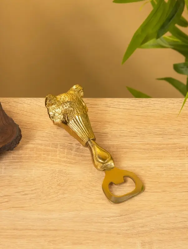 Открывашка "Лев" 5х5х14 см, алюминий