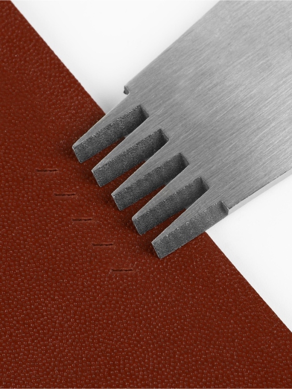 Набор строчных пробойников для французских швов, 3 шт., шаг=3.85 мм