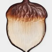 Блюдо сервировочное "КРАСКИ ОСЕНИ" 17 см, желудь