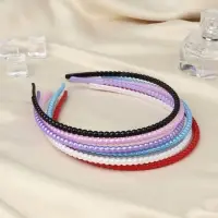 Ободок для волос &laquo;Дивина&raquo;, дорожка, 0.5 см, МИКС