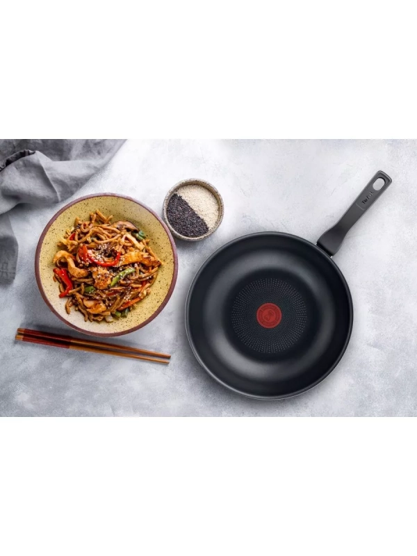 Глубокая сковорода вок Force 28 см с антипригарным покрытием