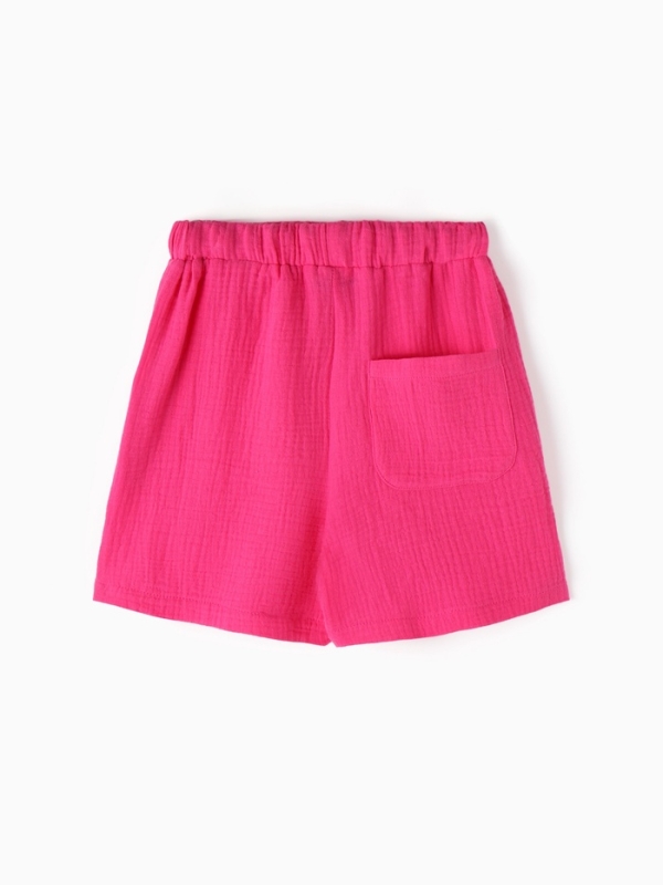 Шорты из муслина для девочек KAFTAN рост 98, розовый