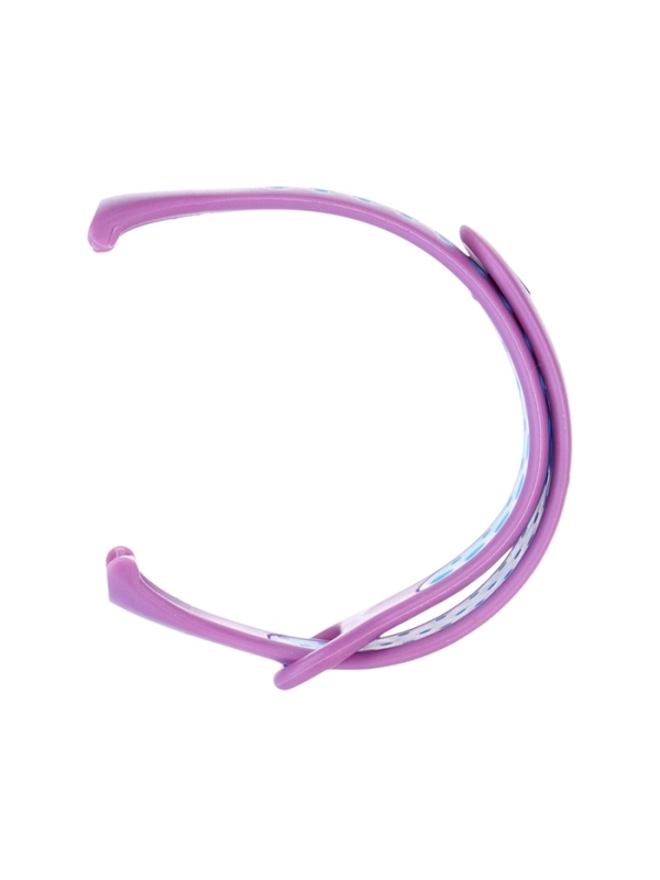 Ремешок Luazon для фитнес-браслета Mi Band 8, с перфорацией, фиолетово-голубой