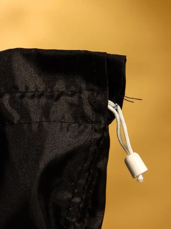 Сумка плетёная из пандана, 23&times;14&times;35 см, бежево-чёрная