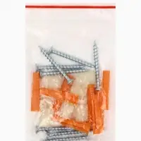 Настенная перфорированная панель ДСП односторонняя, 90&times;0.6&times;30 см, шаг 2.5 см, белая