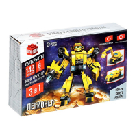 Конструктор-робот &laquo;Легионер&raquo;, 141 деталь, 3 варианта сборки