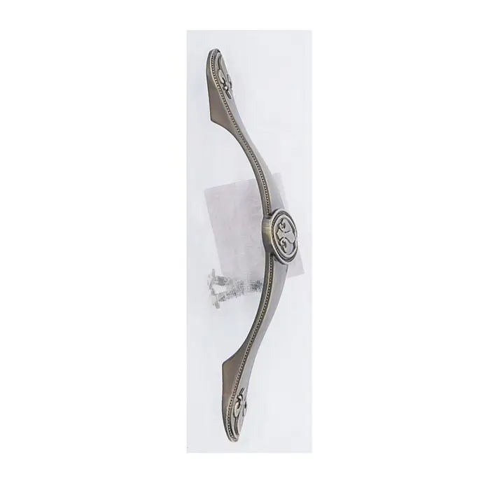 Ручка-скоба мебельная ТУНДРА PC174, м/о 96 мм, цвет бронза