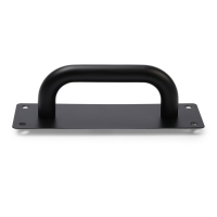 Ручка дверная, цвет черный, 200х65 мм Ручка дверная, цвет черный, 200х65 мм