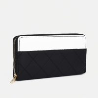 Кошелёк на молнии, цвет чёрный Кошелёк на молнии, цвет чёрный