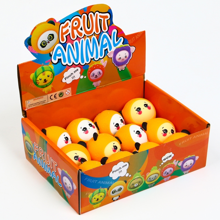 Мялка &laquo;Панда&raquo; с пастой, цвета МИКС