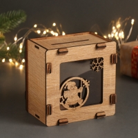 Новогодняя копилка "Дедушка Мороз" 12х12х9 см Новогодняя копилка "Дедушка Мороз" 12х12х9 см