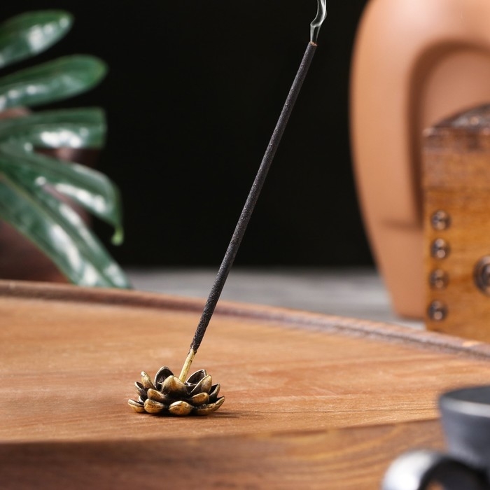 Подставка для благовоний Подставка для благовоний "Цветок лотоса", 3 х 1,5 см