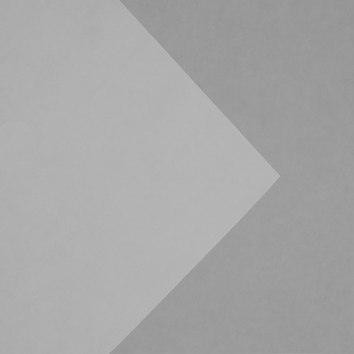 Плёнка для цветов упаковочная матовая прозрачная &laquo;Белая&raquo;, 0.6 x 10 м