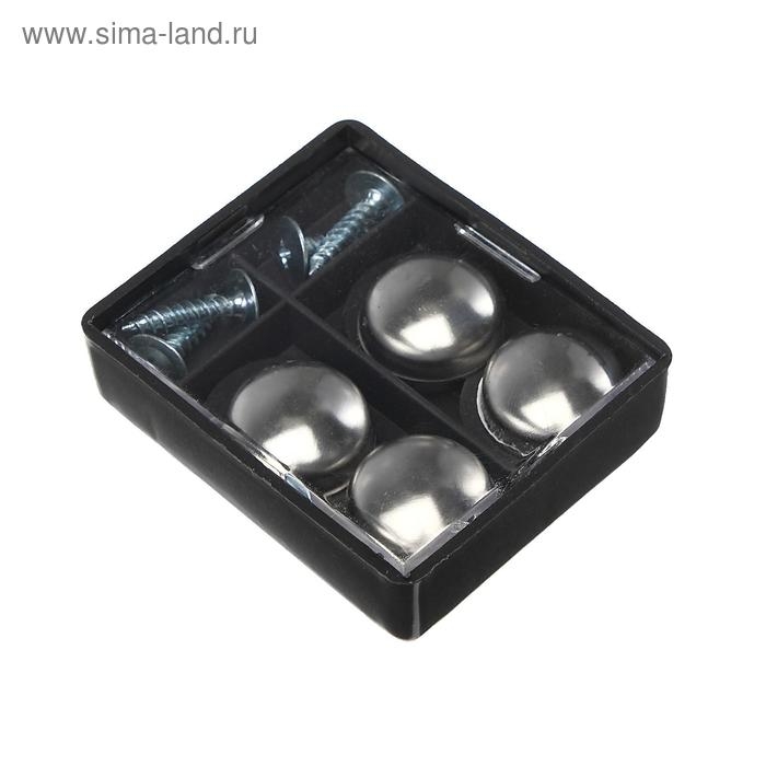 Крепление номера катафот-саморез, Крепление номера катафот-саморез, "ГЛАВДОР" нержавеющая сталь, набор 4 шт