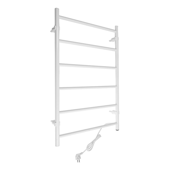 Полотенцесушитель электрический ТЕРА Полотенцесушитель электрический ТЕРА "Классика", 500х800 мм, углеродистая сталь, белый