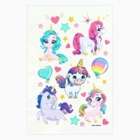 Кольцо 3 шт с тату &laquo;Милой принцессе&raquo; 8 х 12 см