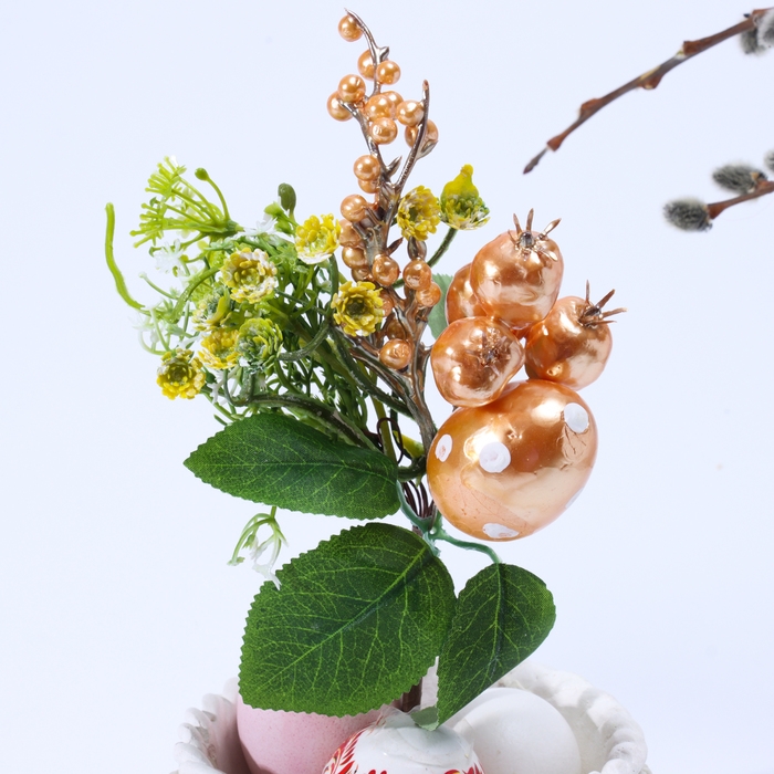 Пасхальный декор»Яйца оранжевого цвета» 7 × 14 × 25 см Пасхальный декор»Яйца оранжевого цвета» 7 × 14 × 25 см