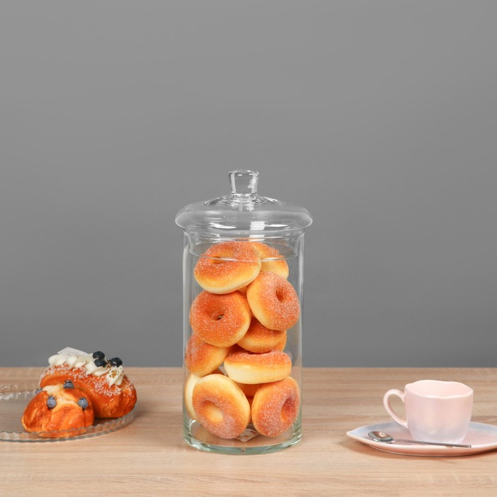 Ваза Ваза "Падерборн", трубка-146 с крышкой 14,5х30см (h-25см без/крышки)