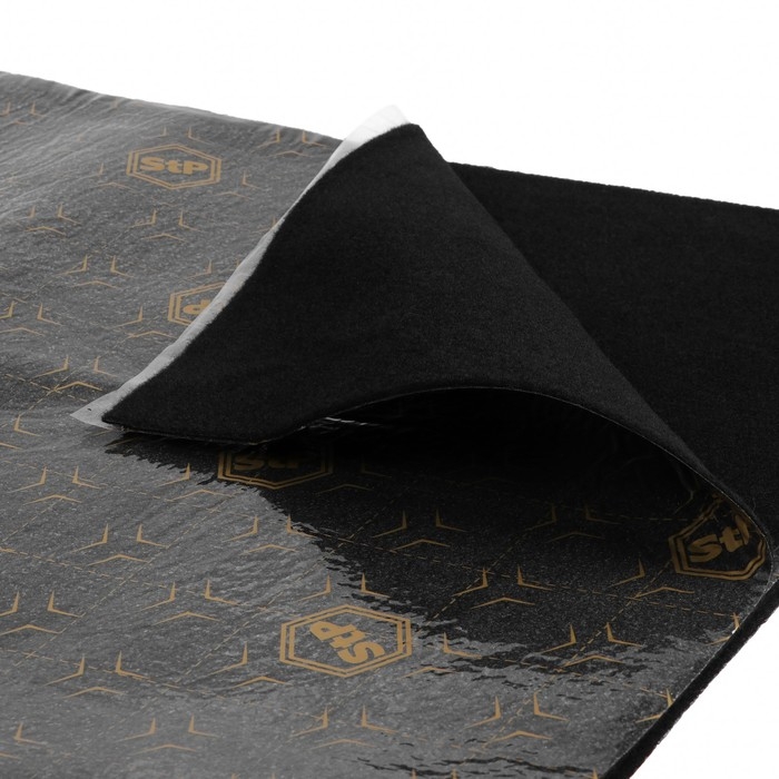 Карпет самоклеящийся StP черный, пленка, 1500 х 1000 мм Карпет самоклеящийся StP черный, пленка, 1500 х 1000 мм