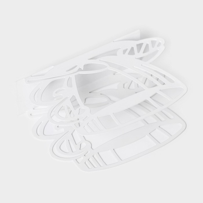 Салфетница Доляна &laquo;Кофе&raquo;, 14&times;4&times;10 см, цвет белый