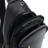 Сумка-слинг мужская, цвет чёрный Сумка-слинг мужская, цвет чёрный