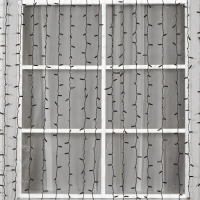 Гирлянда &laquo;Занавес&raquo; 2 &times; 6 м, IP65, УМС, тёмная нить, 1440 LED, свечение белое, 220 В