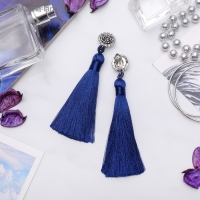 Клипсы &laquo;Кисти&raquo;, цвет синий, L кисти 7 см