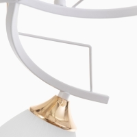 Люстра "Аделла" 5хЕ27 40Вт бело-золотой 65х65х26 см BayerLux Люстра "Аделла" 5хЕ27 40Вт бело-золотой 65х65х26 см BayerLux