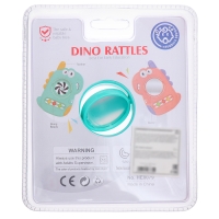 Развивающая игрушка для малышей &laquo;Дино&raquo;, с прорезывателем для зубов, МИКС