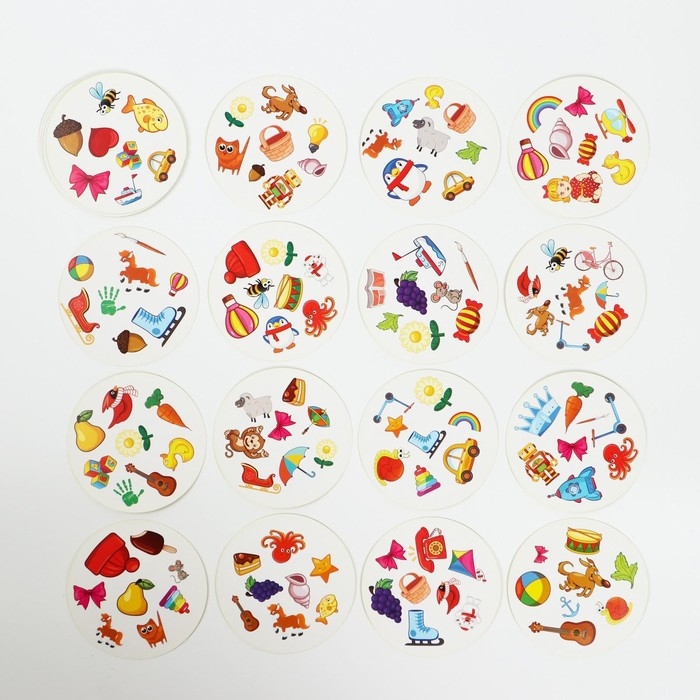 Настольная игра на реакцию и внимание «Дуббль. Kids», 20 карт, 5+ Настольная игра на реакцию и внимание «Дуббль. Kids», 20 карт, 5+