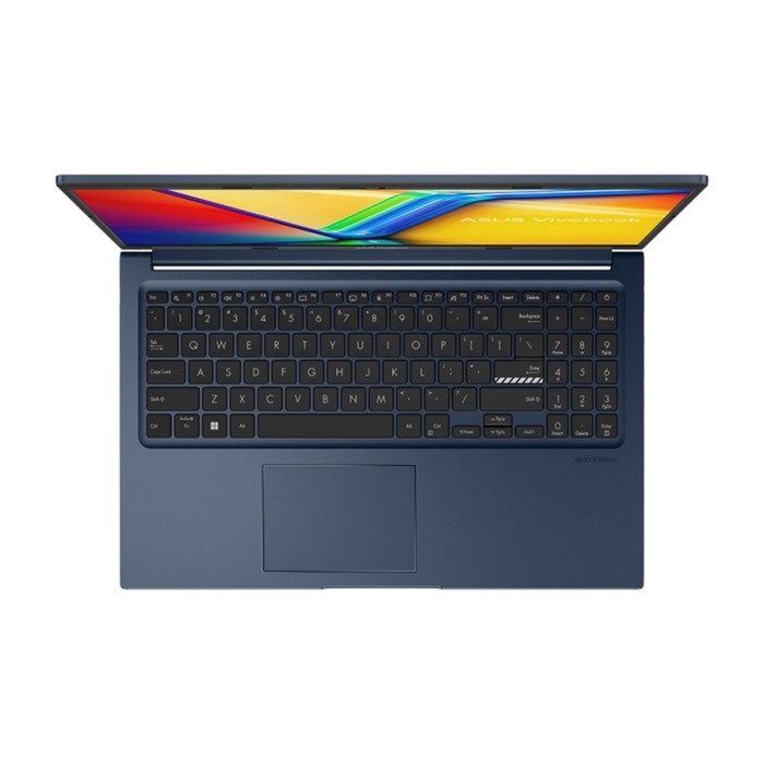 Ноутбук ASUS VivoBook X1504ZA-BQ067, 15.6 Ноутбук ASUS VivoBook X1504ZA-BQ067, 15.6",i3-1215U, 8 Гб, SSD 256 Гб,UHD,DOS, темно-синий