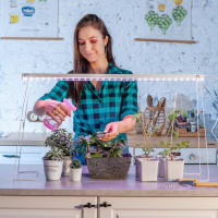 Фитосветильник светодиодный Uniel, 14 Вт, 872 мм, IP20, 220 В, полноспектральный, с выкл. Фитосветильник светодиодный Uniel, 14 Вт, 872 мм, IP20, 220 В, полноспектральный, с выкл.