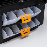 Ящик для инструментов, с двумя консолями и коробками &laquo;Уран 21&raquo;