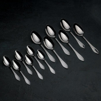 Набор столовых приборов &laquo;Волна&raquo;, 18 предметов, картонная коробка, цвет серебряный