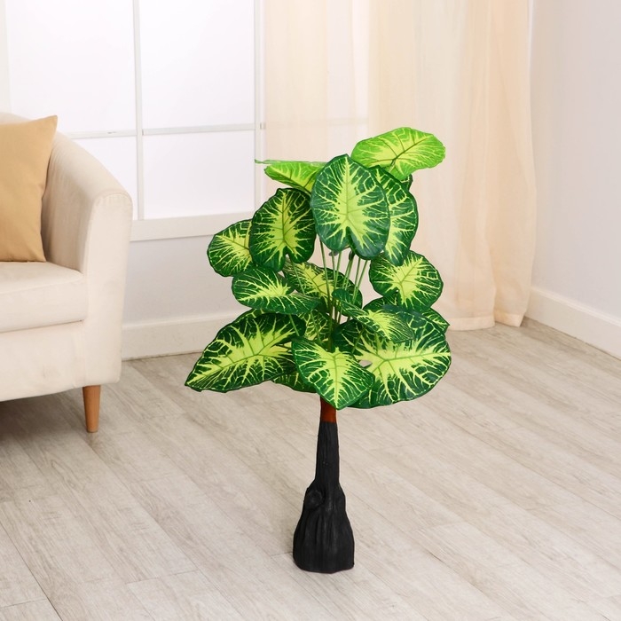 Дерево искусственное Дерево искусственное "Алоказия пёстрая" 75 см