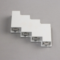 Светильник фасадный &laquo;Луч&raquo;, FSD-012, 8 Вт, 3000К, 4 луча, IP65, 220 В, металл, белый