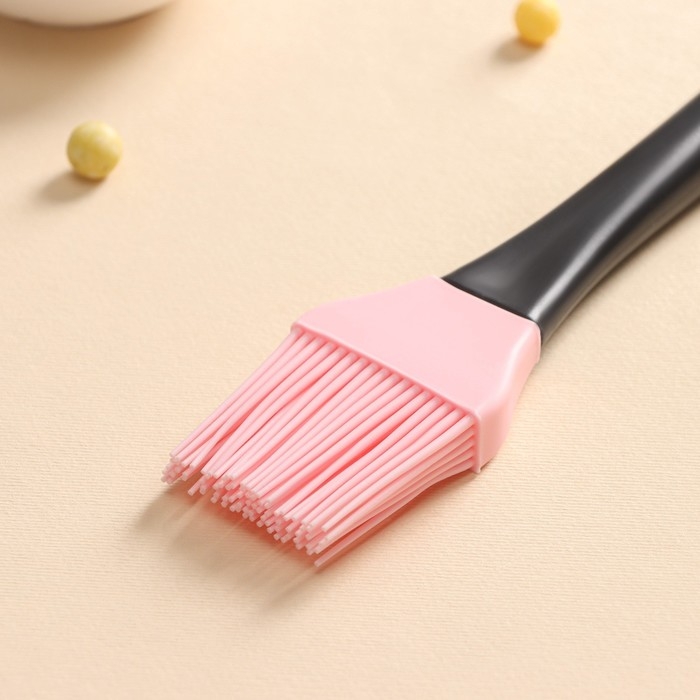 Кисть Доляна &laquo;Контраст&raquo;, силикон, 23 см, цвет МИКС