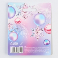 Серьги новогодние &laquo;Все исполнит Новый год&raquo; на Новый год, 3 х 1,5 см