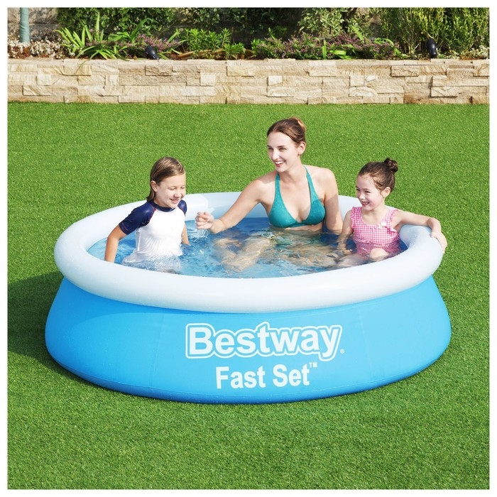 Бассейн надувной Fast Set, 183 x 51 см, 57392 Bestway