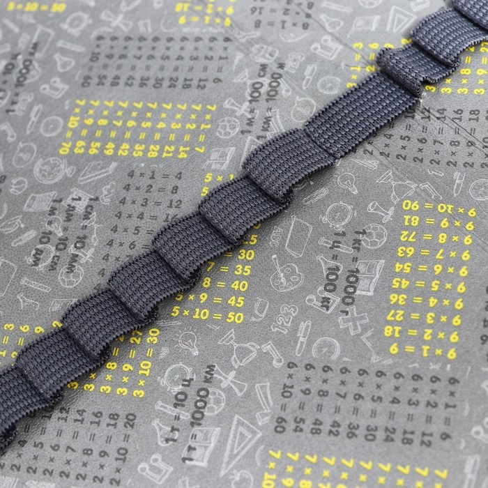 Пенал 3 секции, 125 х 205 х 55 мм, Calligrata 30П26/3 "Зверята", ламинированный картон