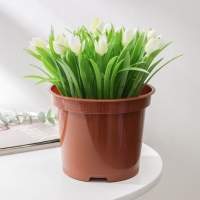 Горшок цветочный &laquo;Классик С&raquo;, 1,5 л, d=15, цвет терракот