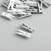 Декор для творчества дерево "Прищепка" МИКС набор 20 шт 2,5х0,7х0,3 см Декор для творчества дерево "Прищепка" МИКС набор 20 шт 2,5х0,7х0,3 см